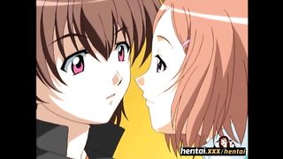 Хентай студентка обожает трахаться со своими сверстниками на переменах